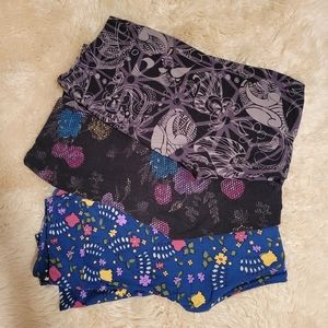 Lot of 3 Lularoe tall & curvy leggings